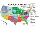 AAA Publications Nationwide Coverage Map